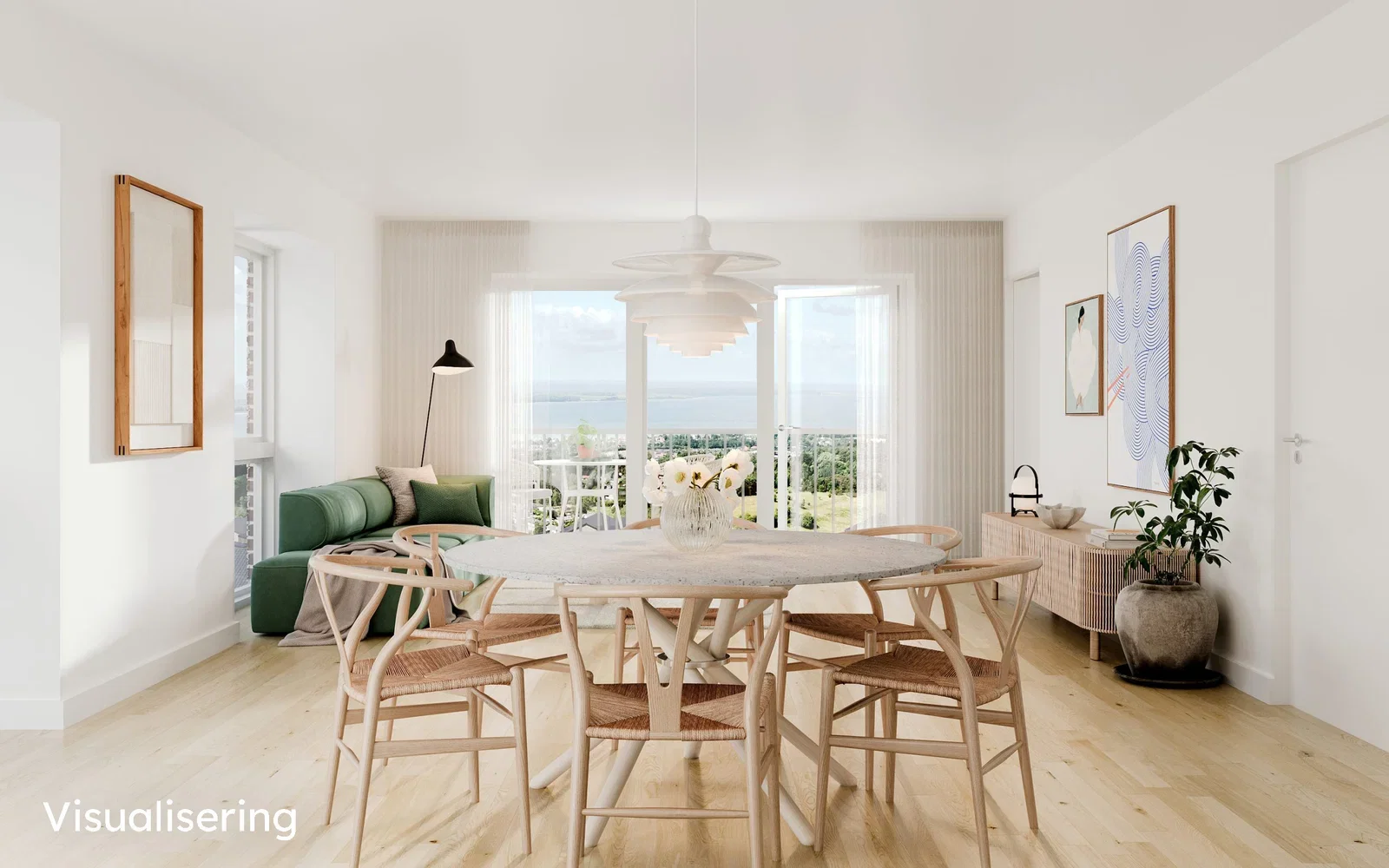 apartment Nyere lejligheder og rækkehuse på toppen af Kalundborg