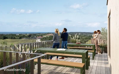 Nyere lejligheder og rækkehuse på toppen af Kalundborg - Grønnelunden, Kalundborg - 1