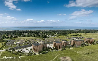 Nyere lejligheder og rækkehuse på toppen af Kalundborg - Grønnelunden, Kalundborg - 3