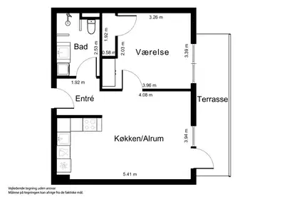Visual presentation of the listing