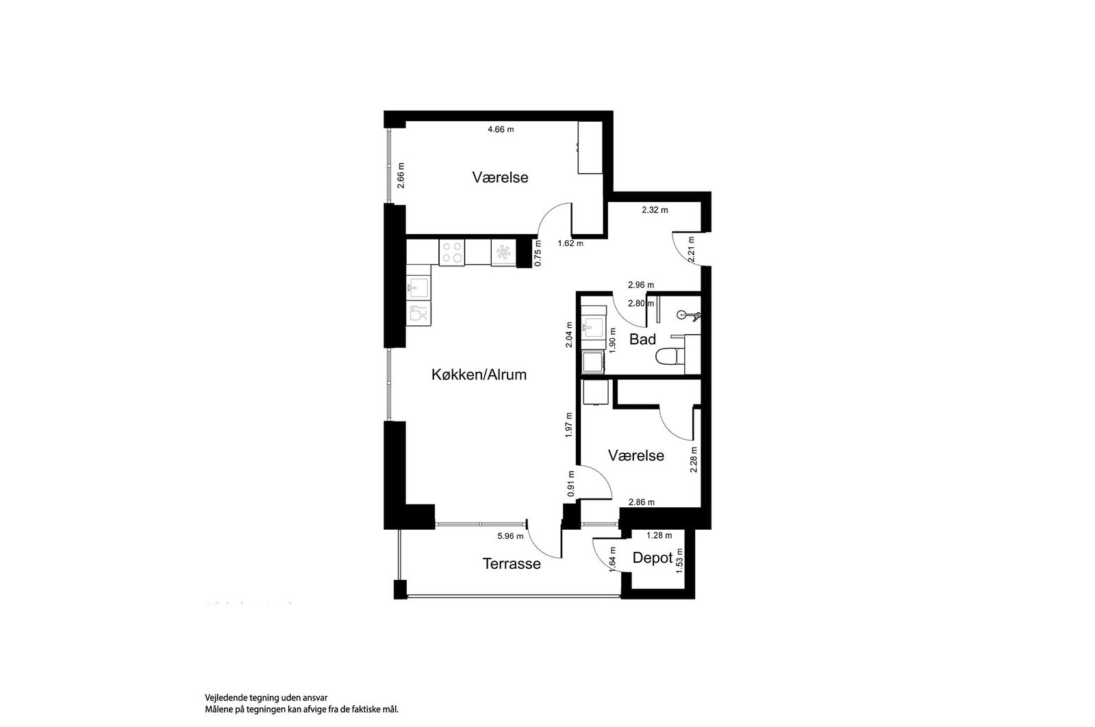 Visual presentation of the listing