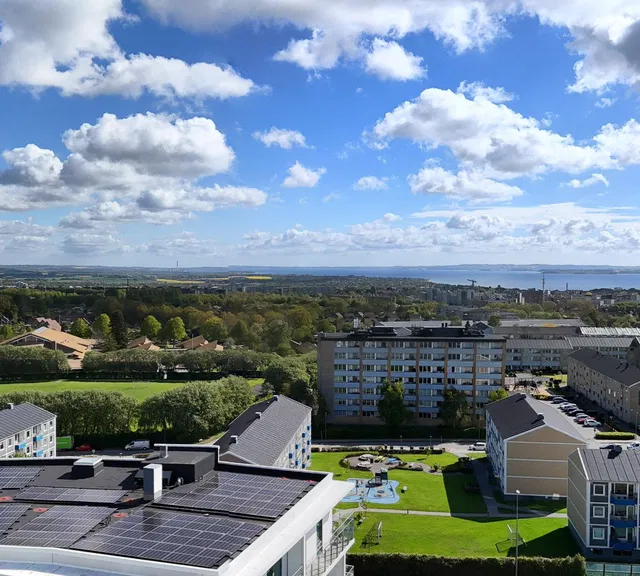 apartment Furnished 2-Room Apartment with Two Balconies in Aarhus