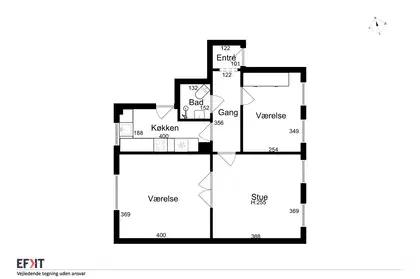 Visual presentation of the listing