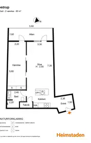 Visual presentation of the listing