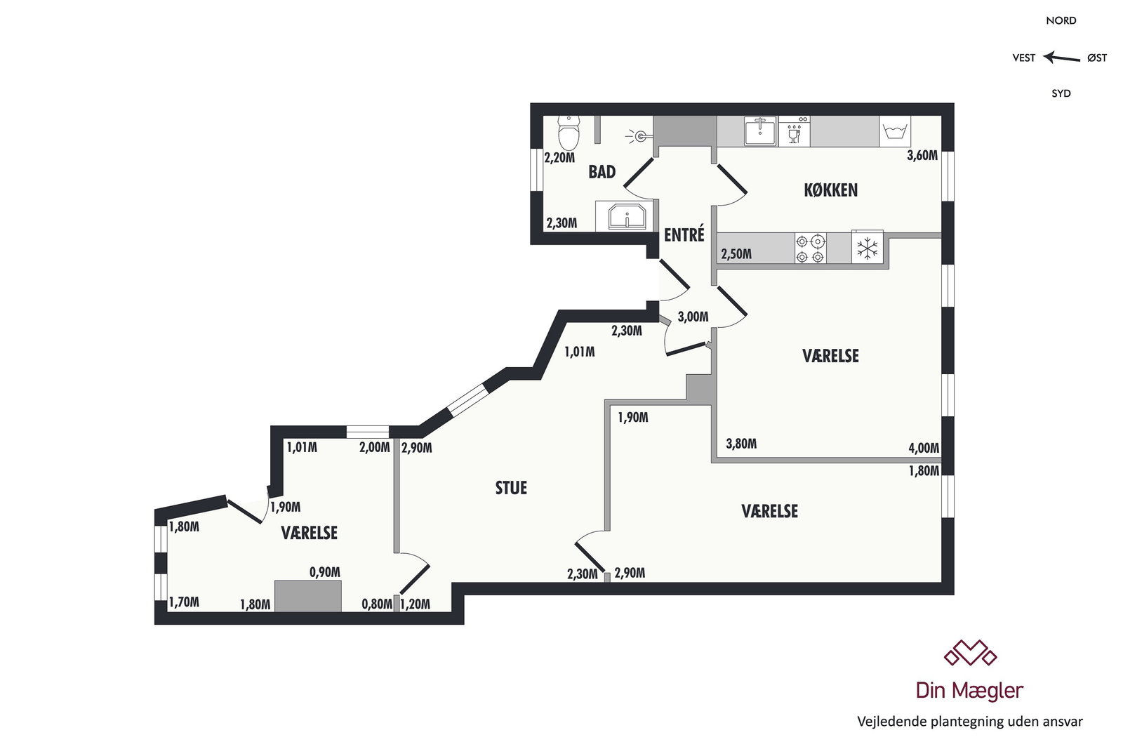 Visual presentation of the listing