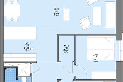 Visual presentation of the listing