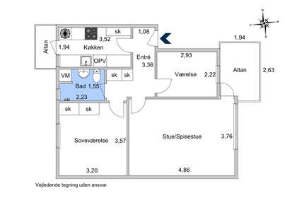 Visual presentation of the listing