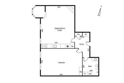 Visual presentation of the listing
