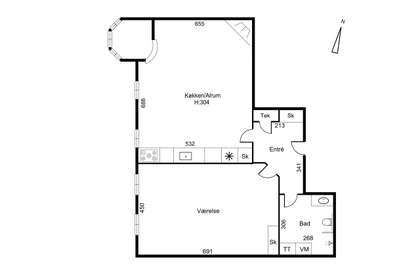 Visual presentation of the listing