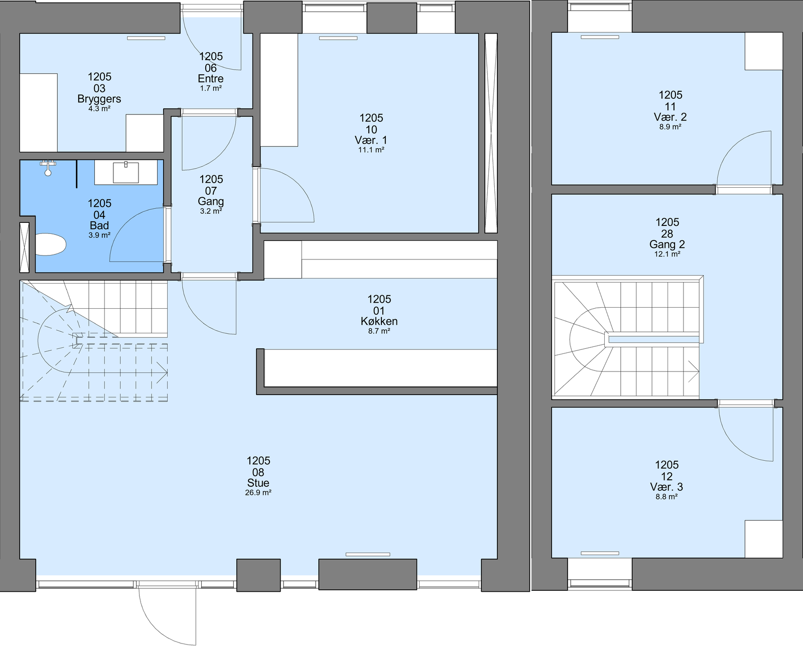 Visual presentation of the listing