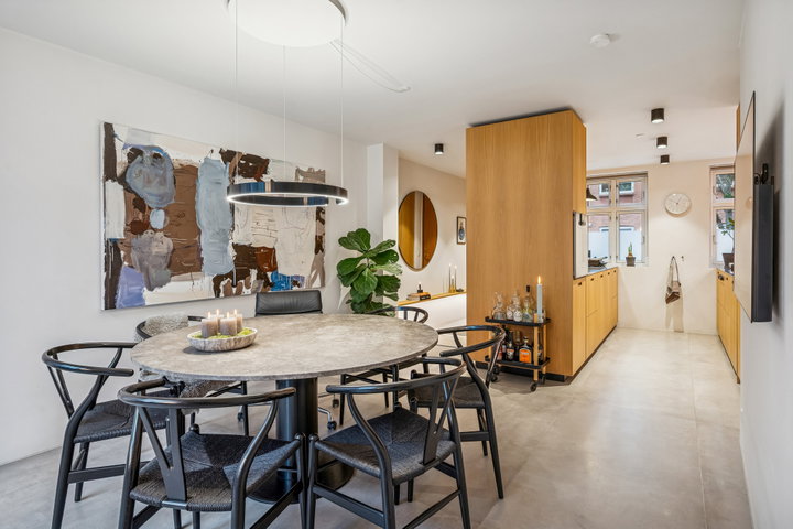 Eksklusivt renoveret byhus med privat have på Frederiksbjerg - Ole Rømers Gade, Aarhus C - 3