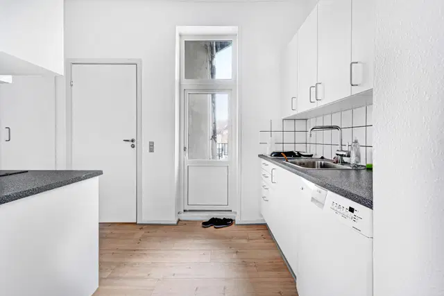 apartment Lyse 3-værelses i Hjørring med altan