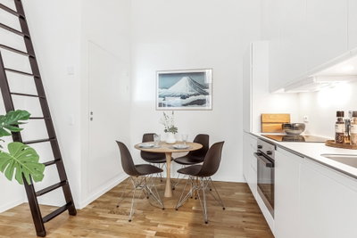 Studio apartment by the inner harbor with terrace and high ceilings - Trælaststræde, Odense C - 1
