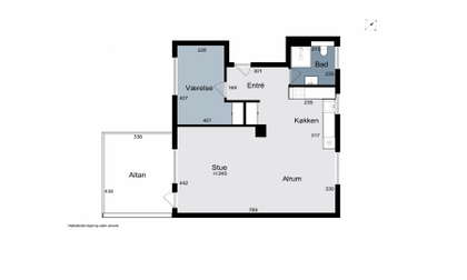 Visual presentation of the listing