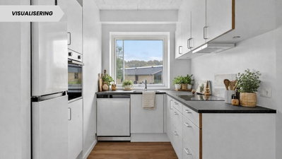 Newly built family homes with private gardens in Harridslev - Harridslevvej, Randers NØ - 2