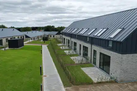 townhouse Newly built family homes with private gardens in Harridslev