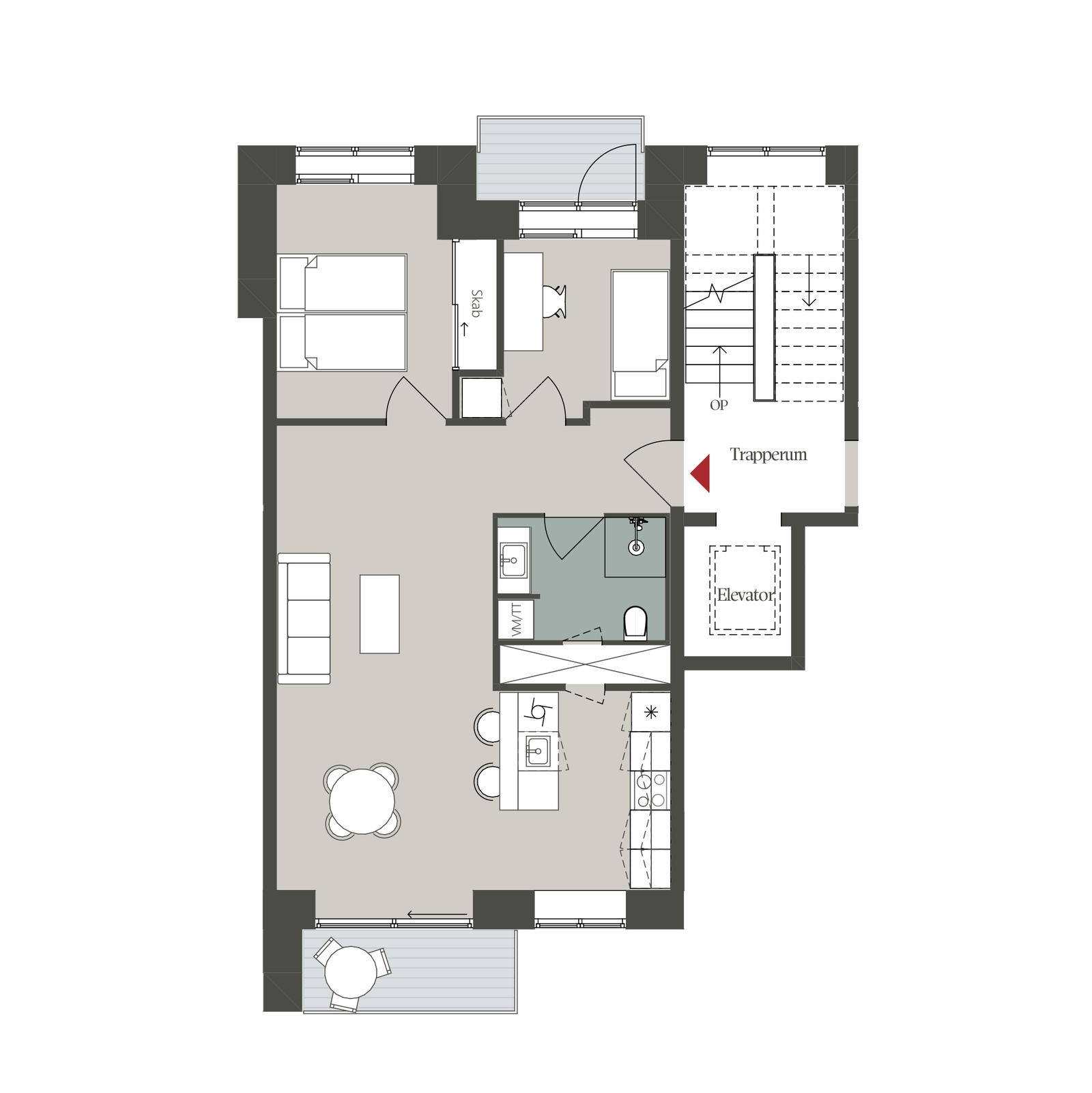 Visual presentation of the listing