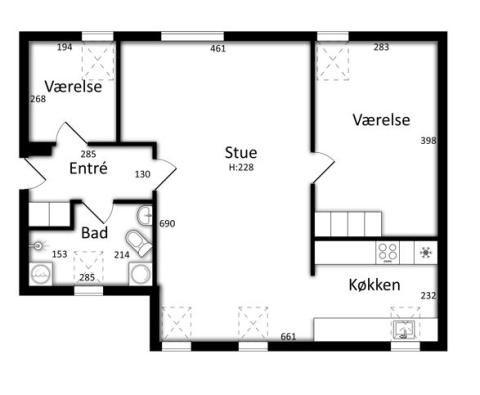 Visual presentation of the listing