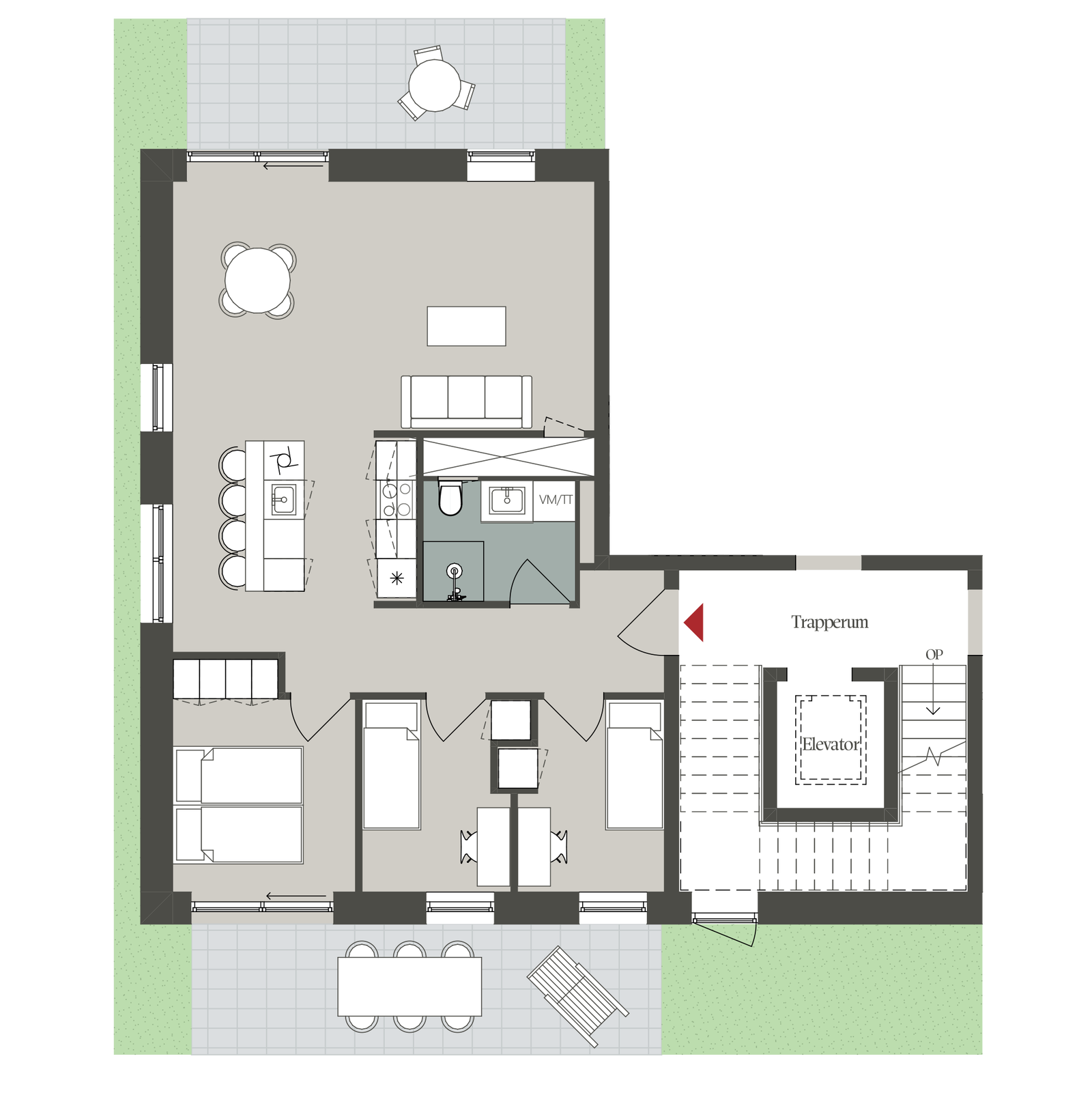 Visual presentation of the listing
