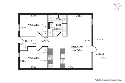 Visual presentation of the listing