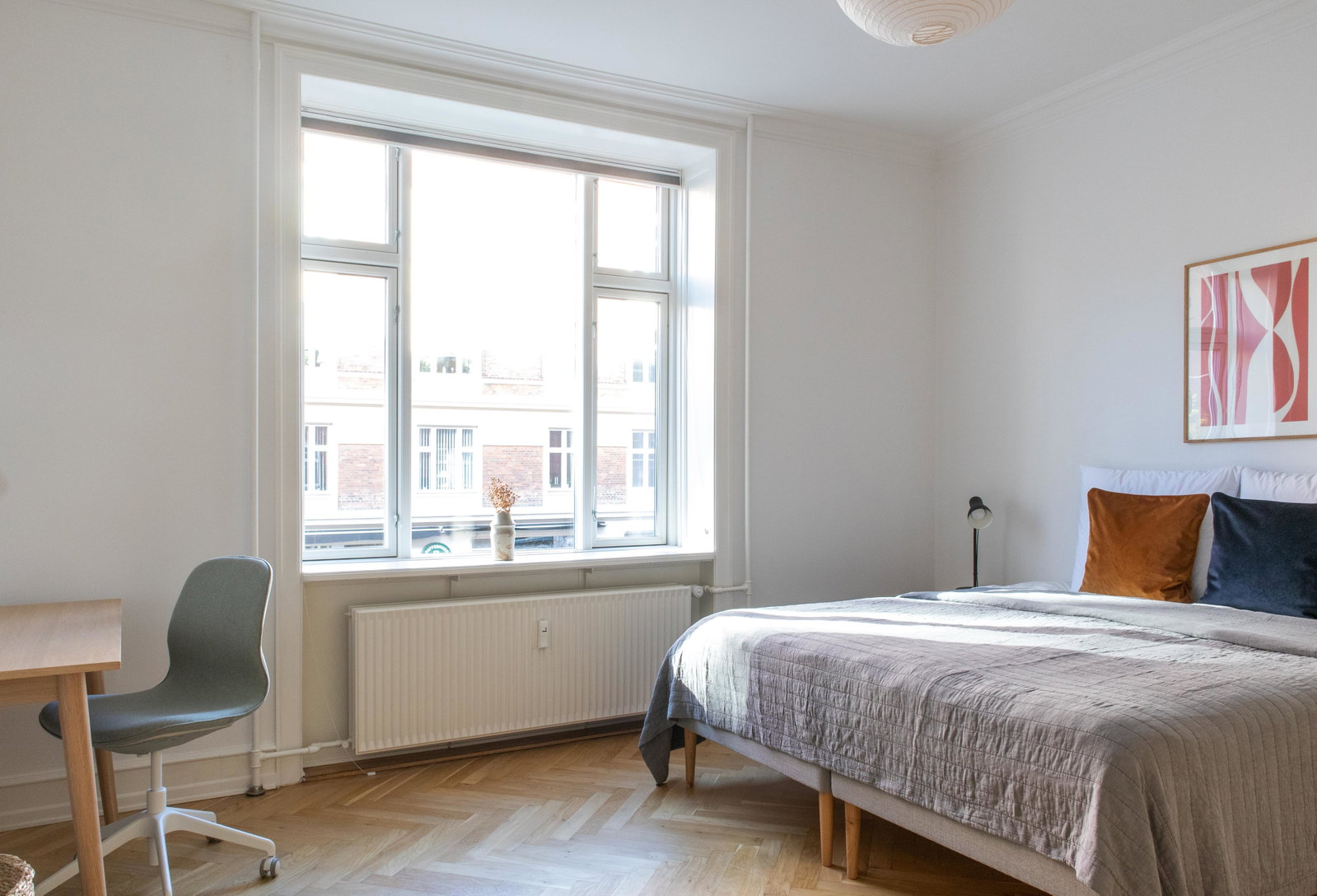 room Parværelse i renoveret lejlighed på Frederiksberg