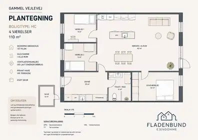 Visual presentation of the listing