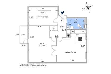 Visual presentation of the listing