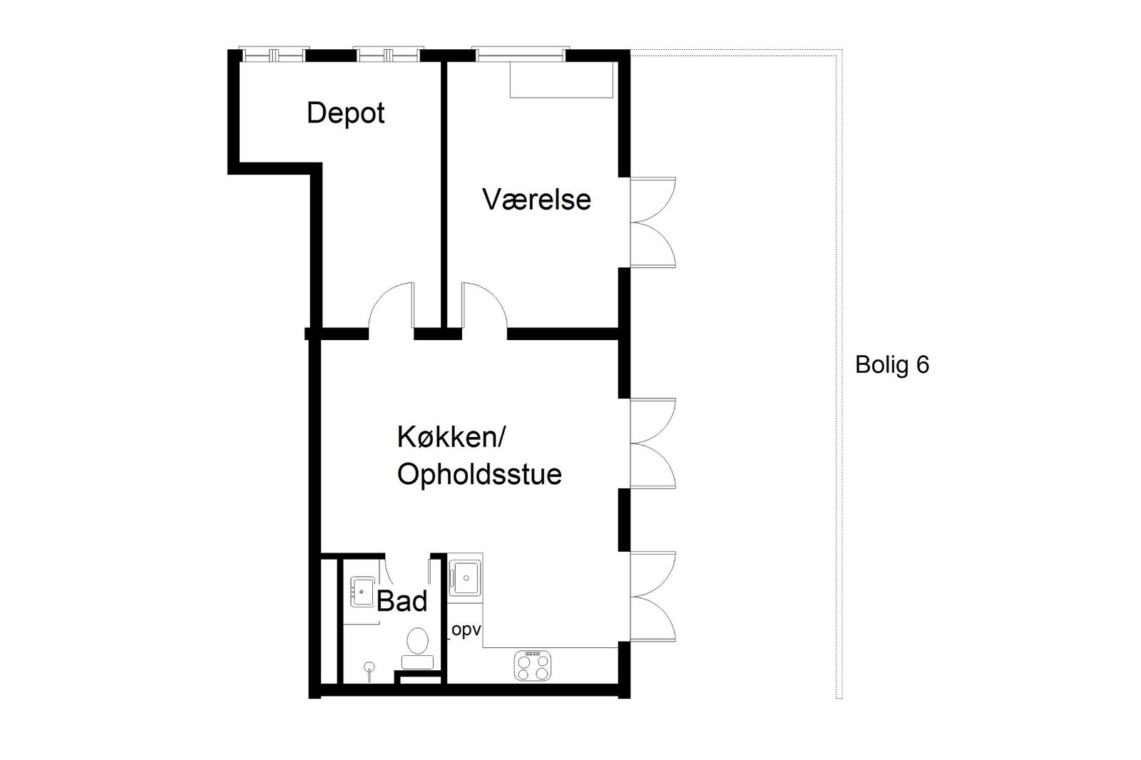 Visual presentation of the listing