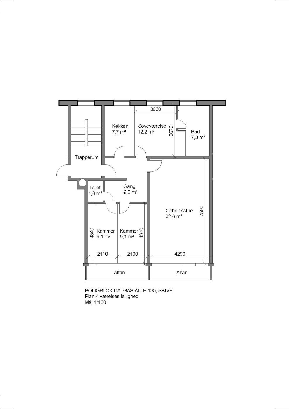 Visual presentation of the listing