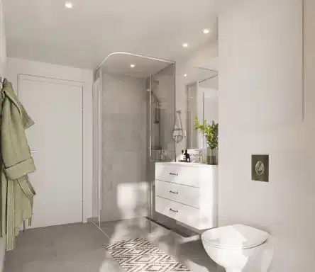 apartment Lys 3-værelses lejlighed med tidløst design