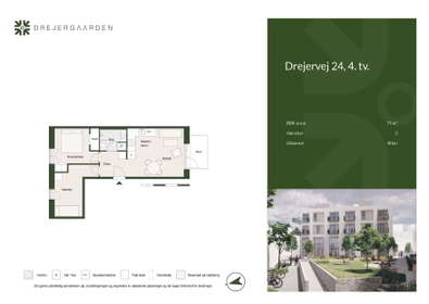 Visual presentation of the listing