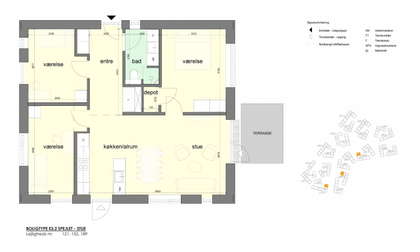 Visual presentation of the listing