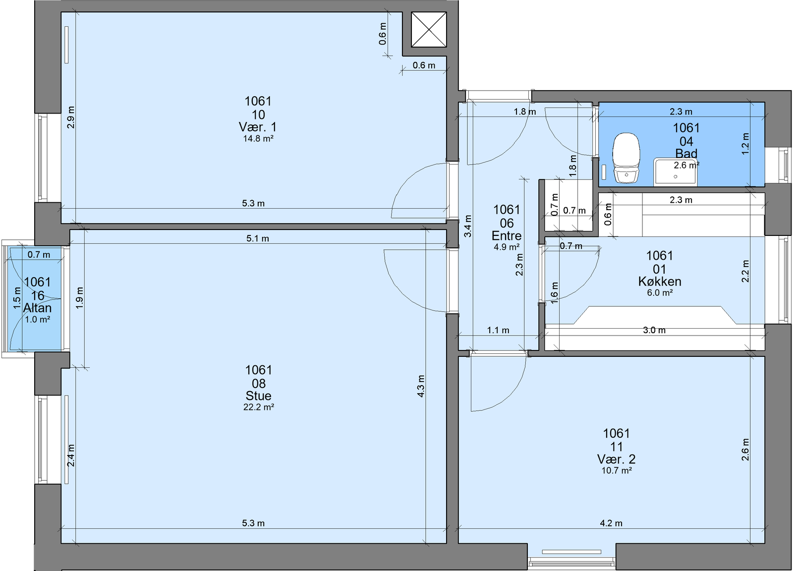 apartment Dejlig familiebolig i 8920 Randers NV