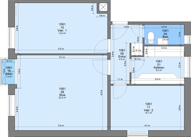 Visual presentation of the listing