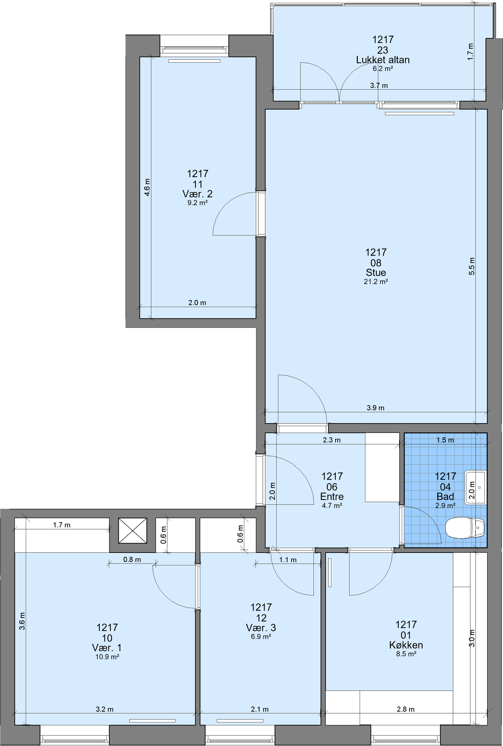 apartment Dejlig familiebolig i 8930 Randers NØ