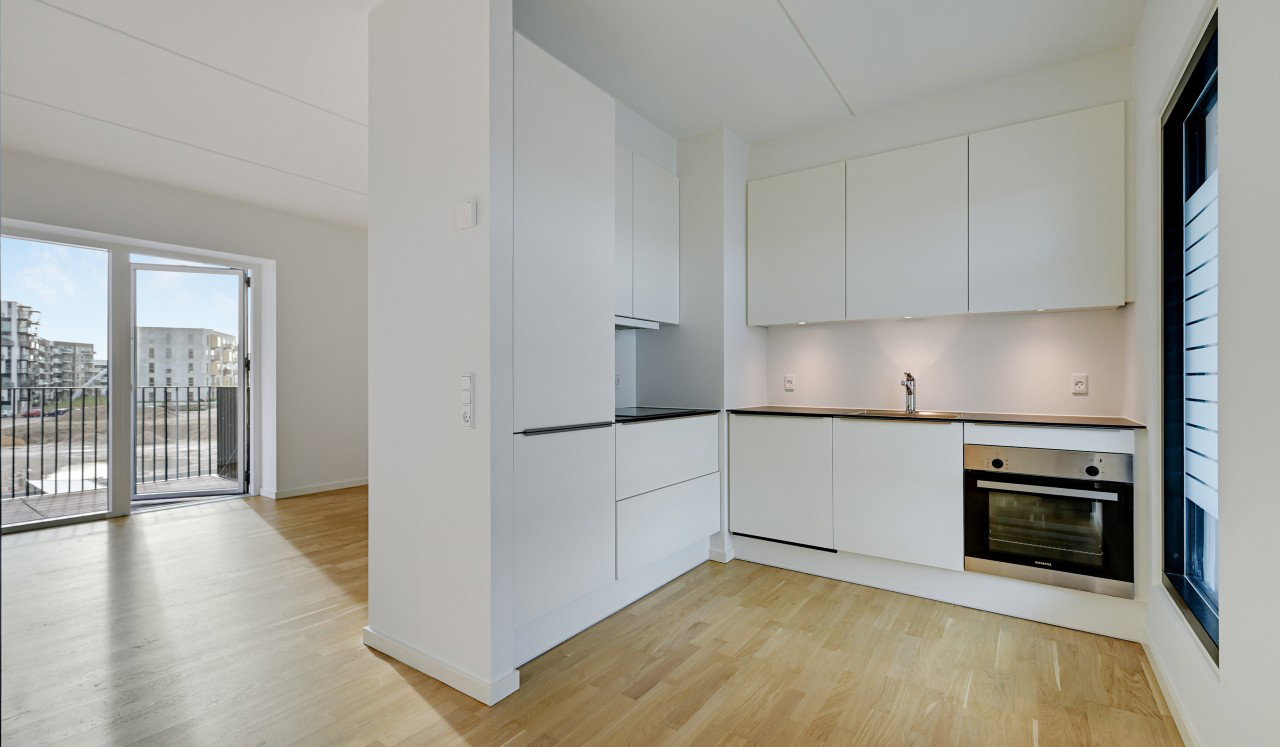 apartment Bright apartment with balcony and a great view