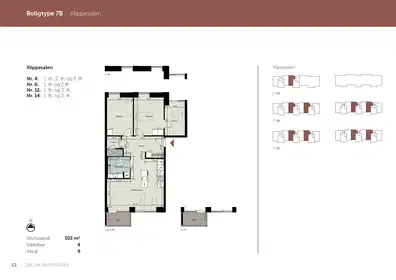 Visual presentation of the listing