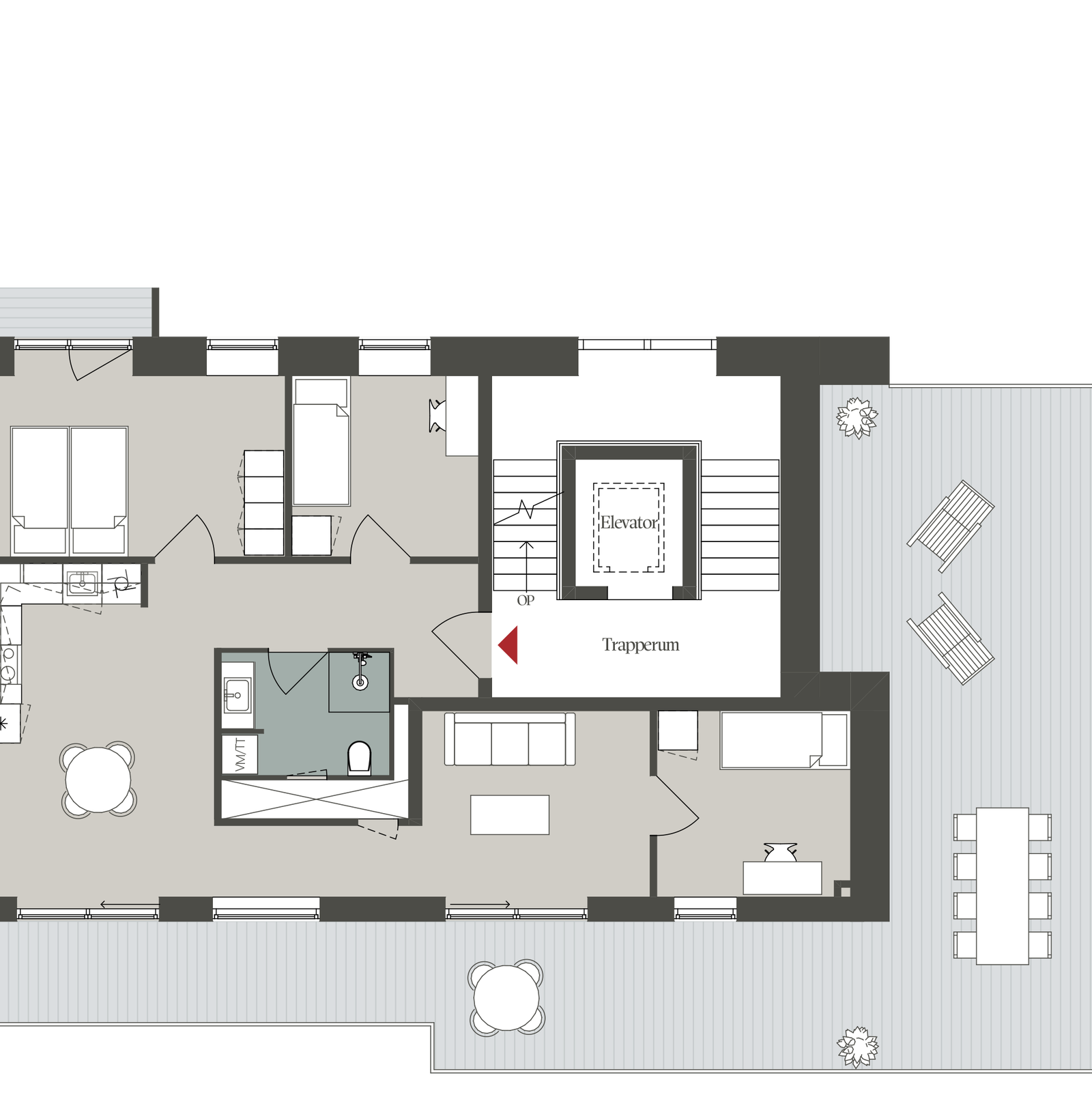 Visual presentation of the listing