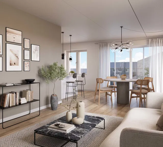 apartment Nordic Swan Ecolabelled apartment near Amager Strandpark