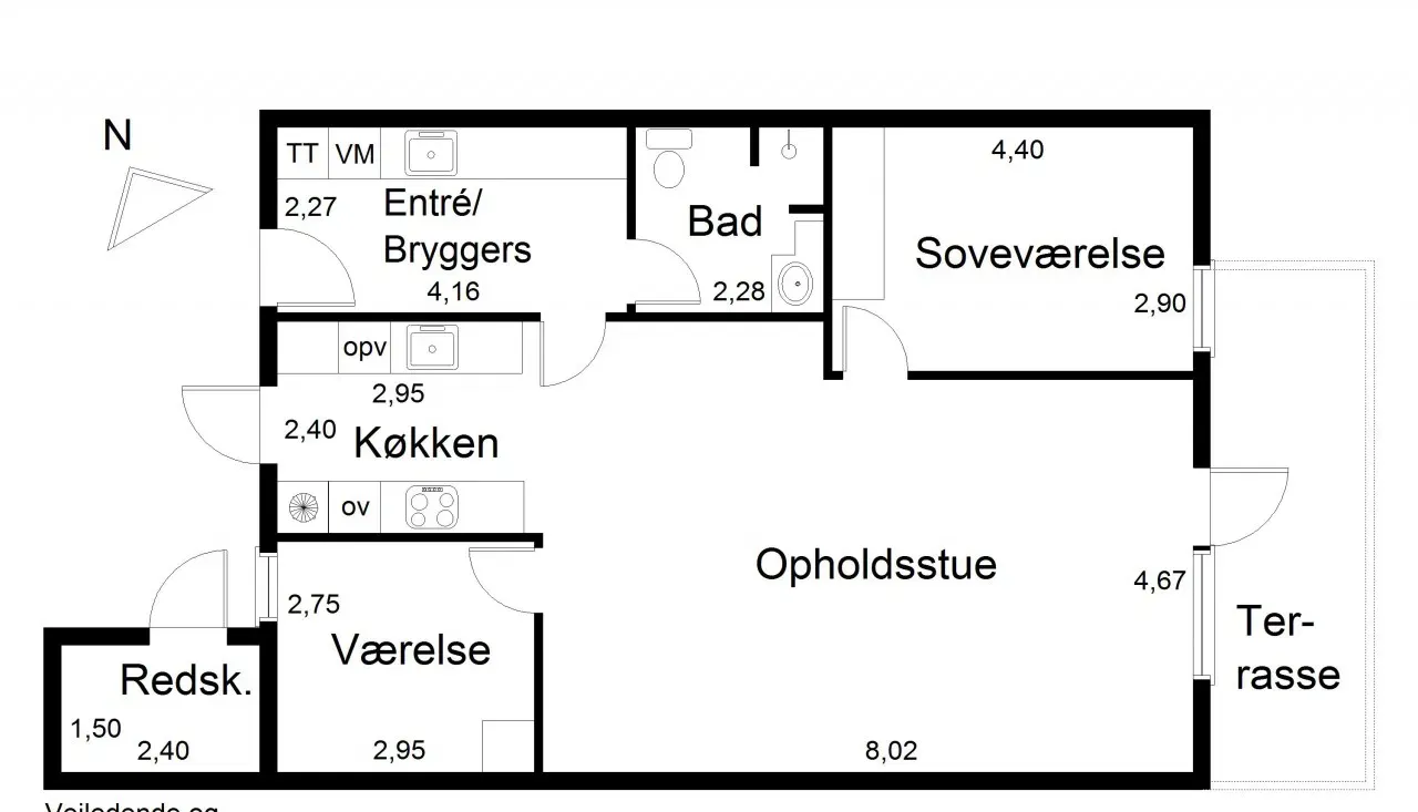 Visual presentation of the listing