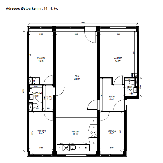Visual presentation of the listing