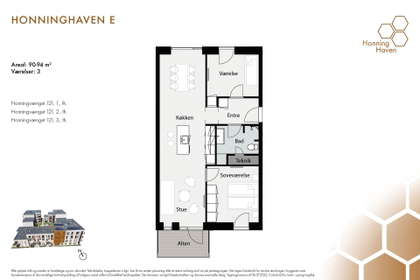 Visual presentation of the listing