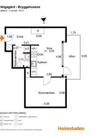 Visual presentation of the listing