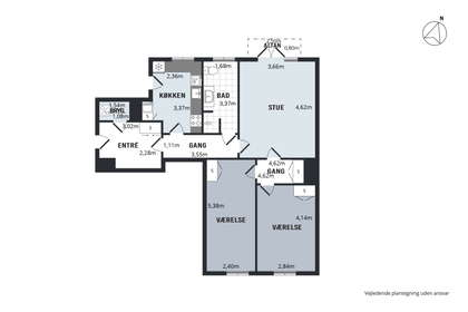 Visual presentation of the listing