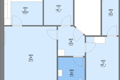 Visual presentation of the listing