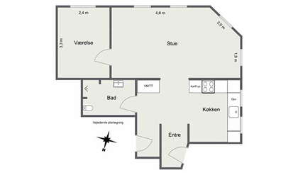 Visual presentation of the listing