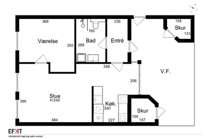 Visual presentation of the listing