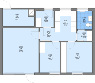 Visual presentation of the listing