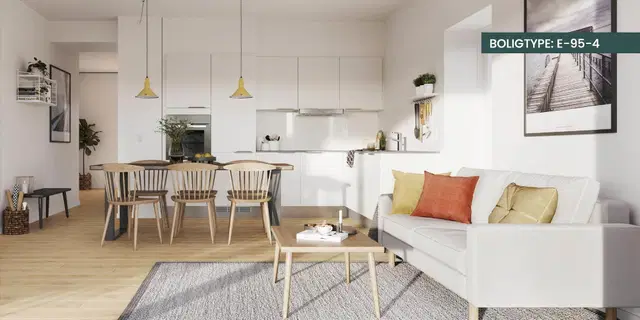 apartment Moderne 3-værelses lejlighed med altan i Horsens