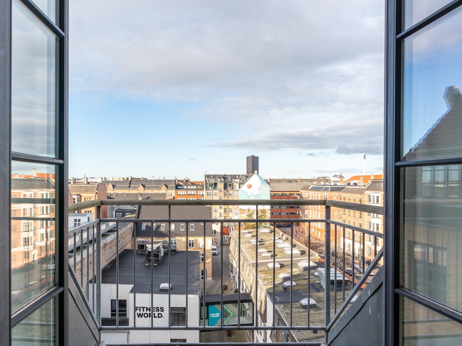 room Penthouse room in a duplex in Nørrebro